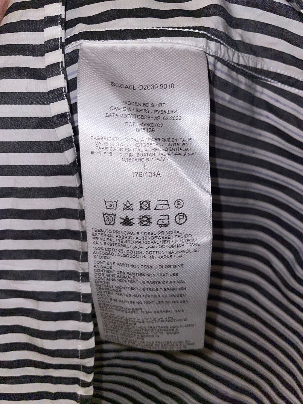 Brioni Camicie: Brioni Herren Hemd Gr. L – Usato da Zürich venduto da Turicum_8001 4