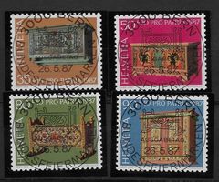 VP087 - Pro Patria 1987 vollstempel