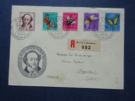 1954 Pro Juventute FDC