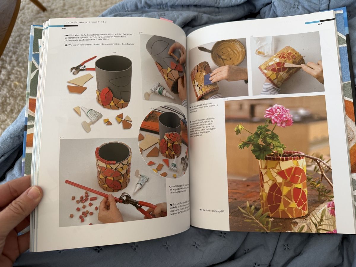 Libri: Mosaik Arbeiten - Dekorative Techniken – Usato da Aarau venduto da Tam6 3