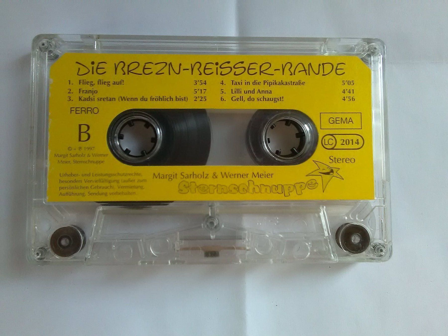 Musicassette: Die Brezn Beisser Bande - Sternschnuppe – Usato da St.Galllen venduto da elkaphone 3
