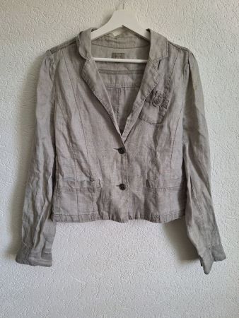 Kurze Leinenjacke Gr. L  Nile