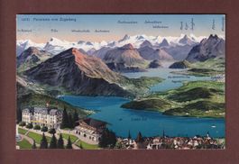 Panorama vom ZUGERBERG - 1918