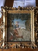 Stickereibild "la bergere" Frankreich, um 1820 F Aufgeld