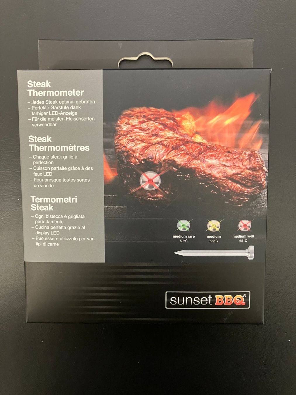 Sonstiges für Haushalt & Wohnen: ***NEU*** Steak-Thermometer Sunset BBQ – Neu und originalverpackt aus Solothurn von Tomtom2910