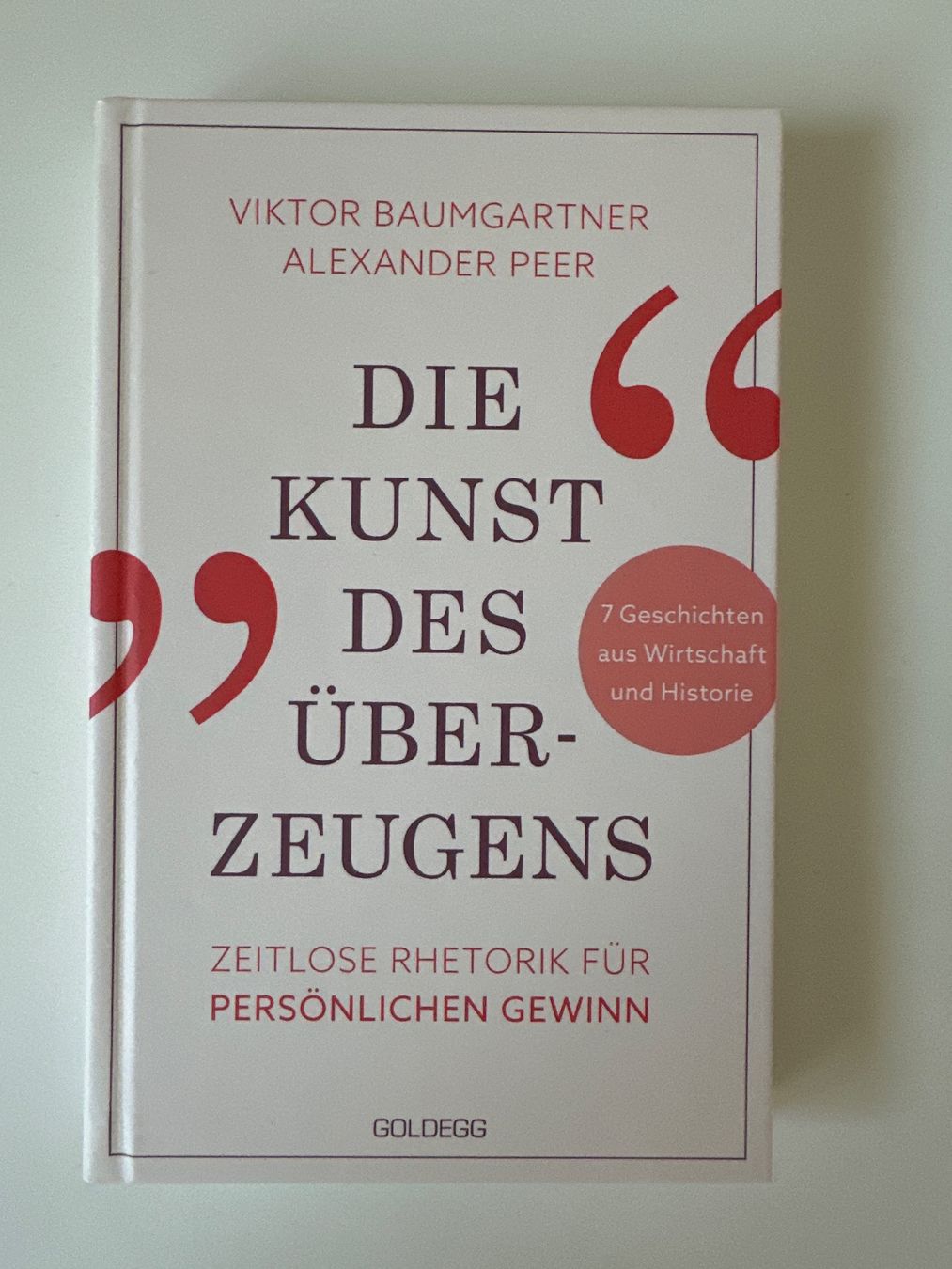 Livres: Die Kunst des Überzeugens - V.Baumgartner – D'occasion à Schwarzenburg par mezulienka