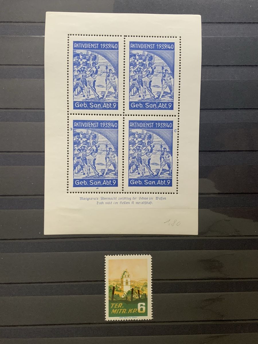 Alle Briefmarken: Soldatenmarken – Neu (gemäss Beschreibung) aus Binningen von chr_cr5n