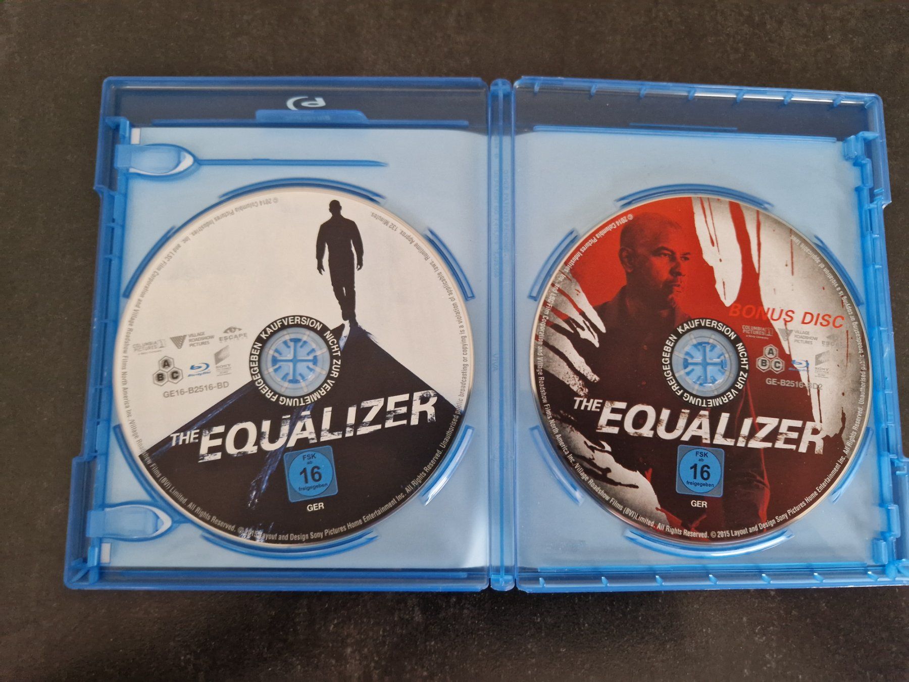 Tutti i DVDs: The Equalizer 2-Disc Blu-Ray Topzustand – Usato da Buchs SG venduto da Herc01 1