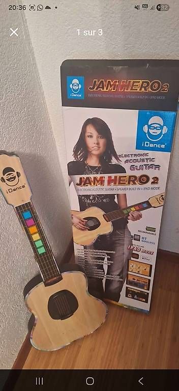Strumenti musicali: Guitare Idance Jamhero 2 NEUVE – Nuovo e nell'imballaggio originale da La Chaux-de-Fonds venduto da kellina 2