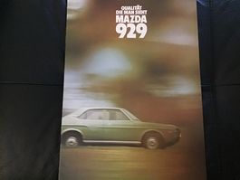 Mazda 929 Verkaufsprospekt 8 Seiten