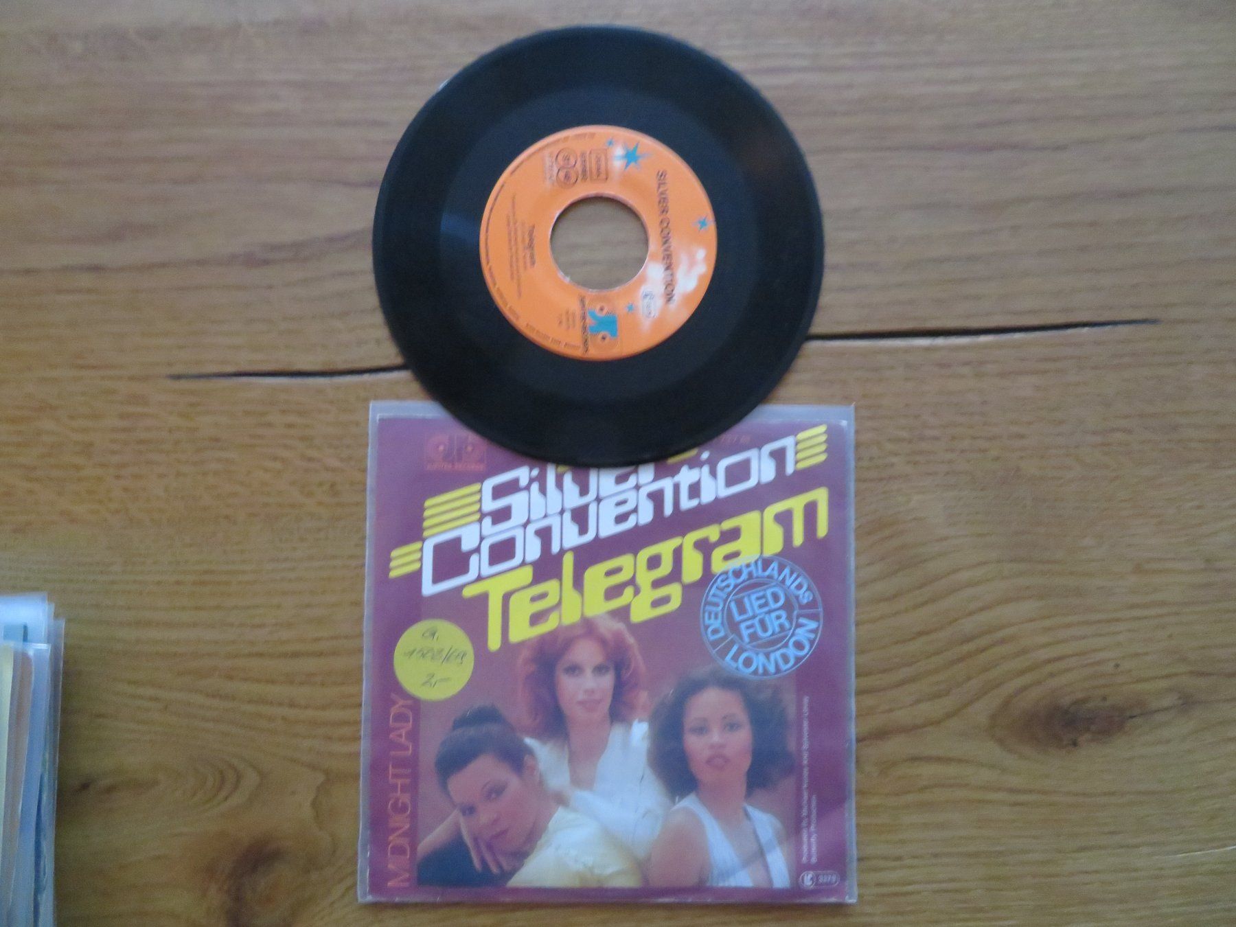 Dischi in vinile: Silver Convention - Telegram / Midnight Lady Single – Nuovo (secondo la descrizione) da Zürich venduto da max_cp5f