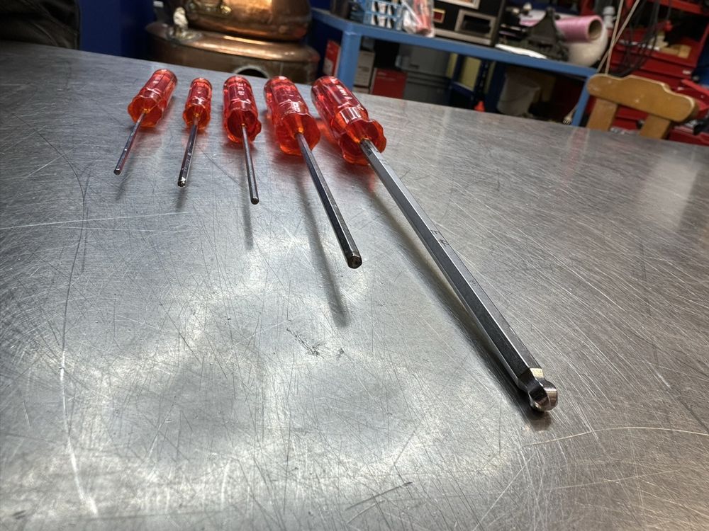 PB Swiss Tools Innen-Sechskant Schraubendreher - T-Griff Für Maximale Kraft, 4 Mm, 187 Mm Gesamtlänge