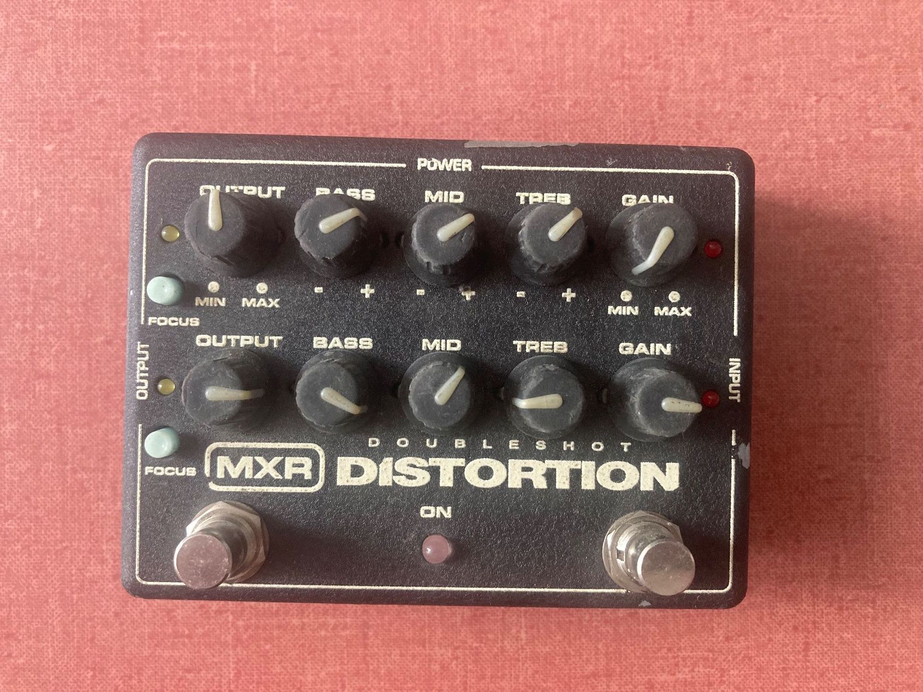 Strumenti musicali: MXR Doubleshot Distortion Gitarren Pedal – Difettoso da Zürich venduto da j-nas 1