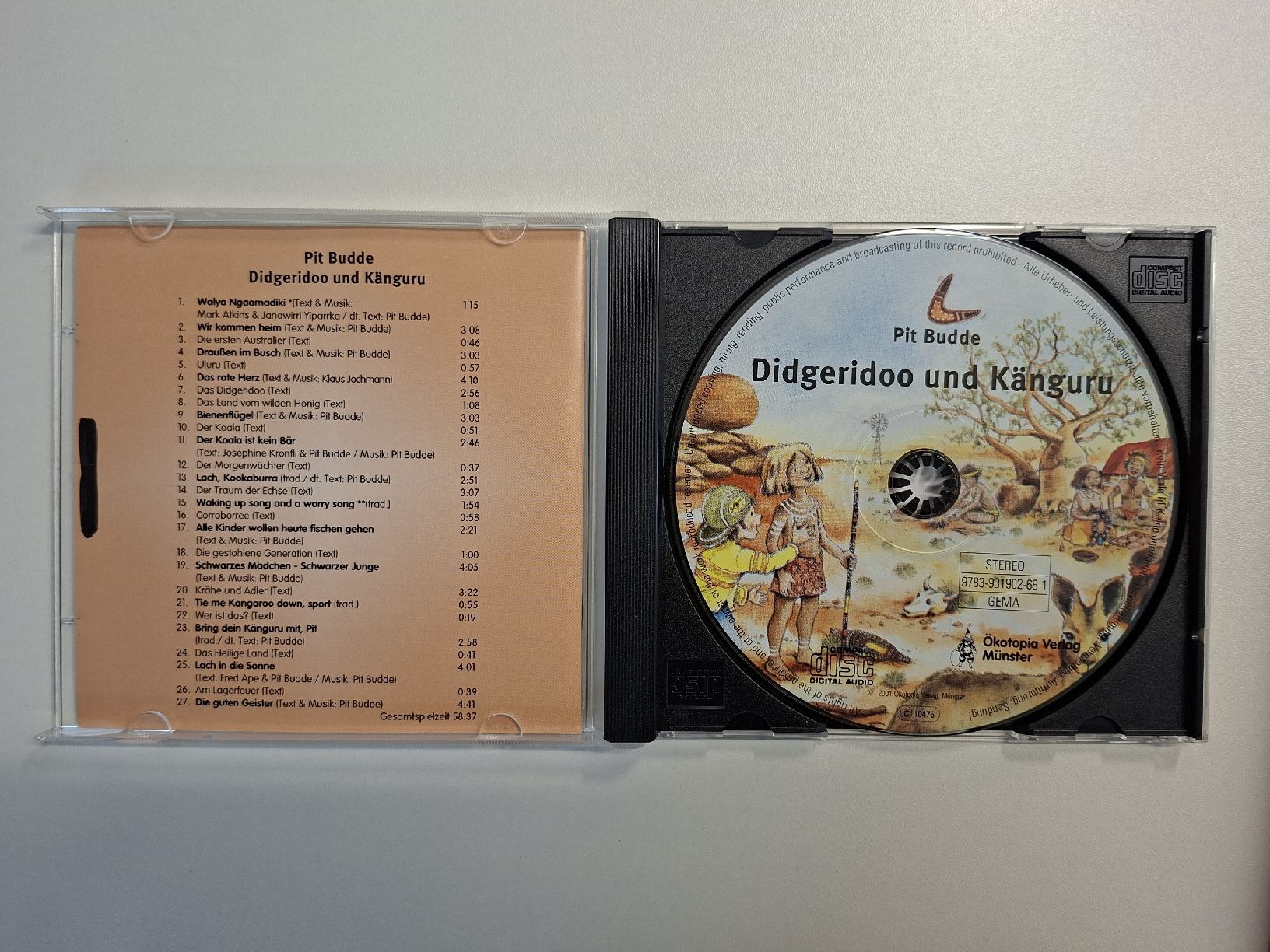 Libri: Didgeridoo und Känguru: CD + Buch  – Usato da Bilten venduto da ecobi 1