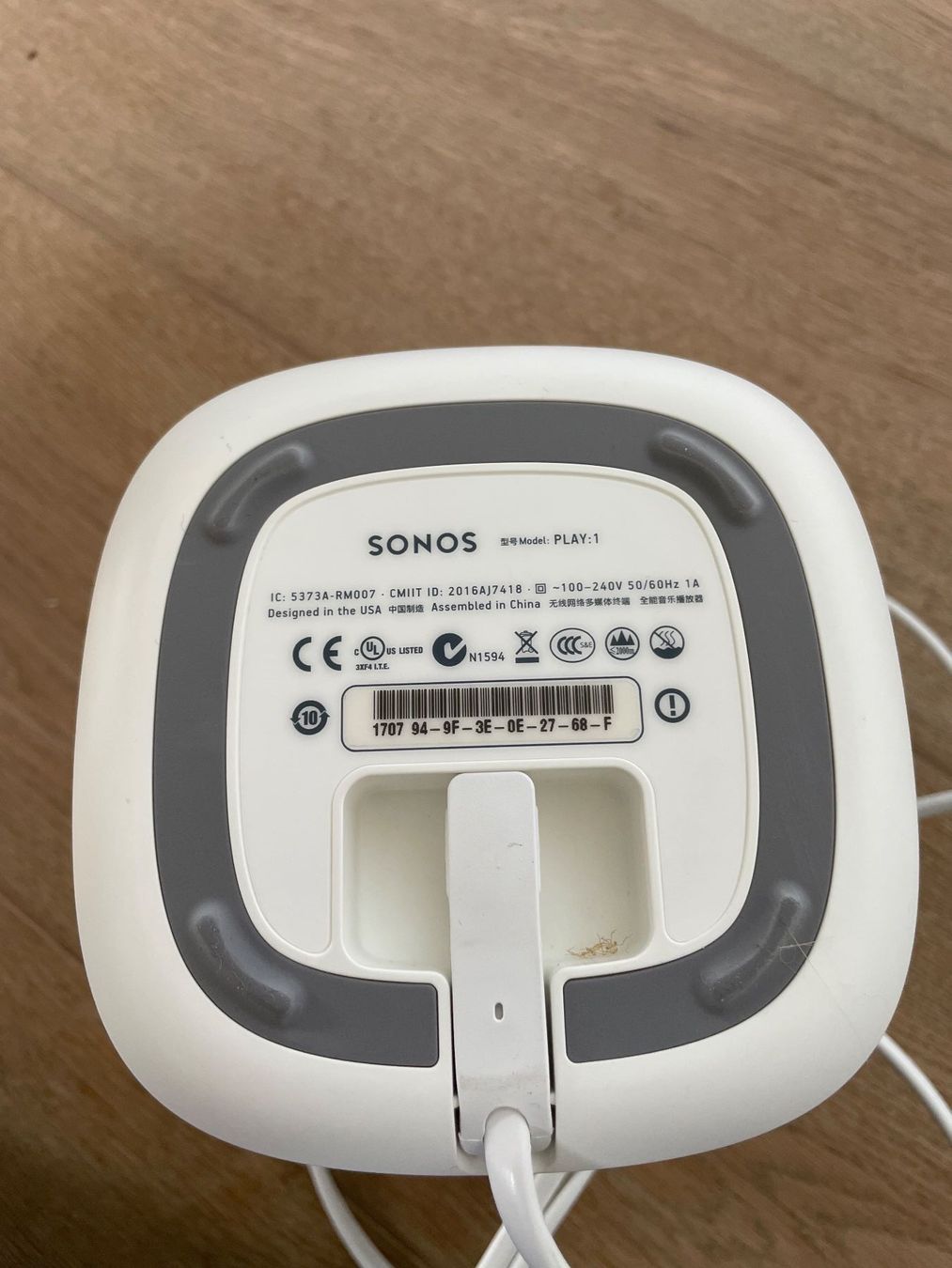 Sonos Haut-parleurs: Sonos PLAY:1 weiss – D'occasion à Marthalen par Oranje1970 2
