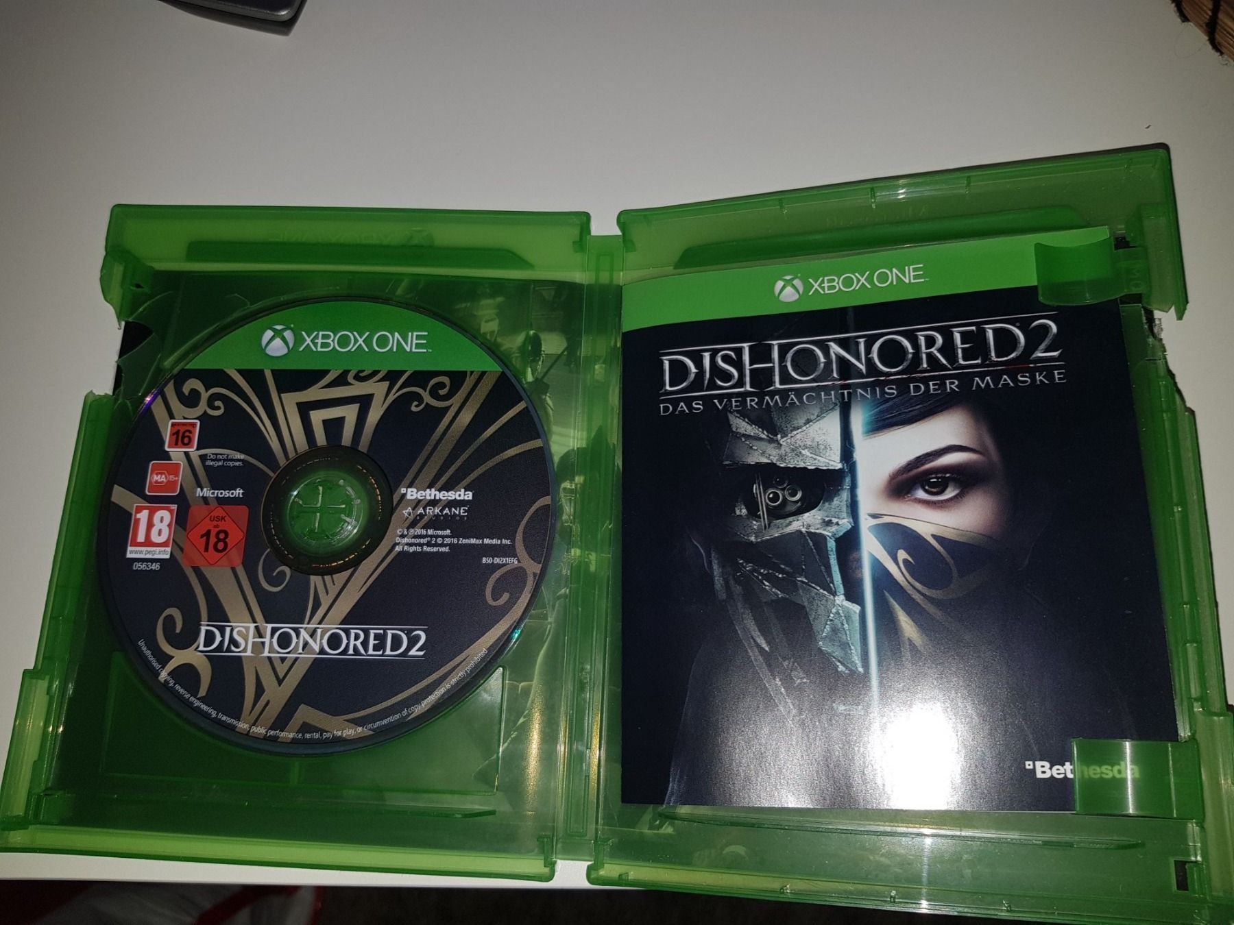 Microsoft Spiele: Dishonored 2 für XBOX ONE – Gebraucht aus Emmenbrücke von prisan_LU 2