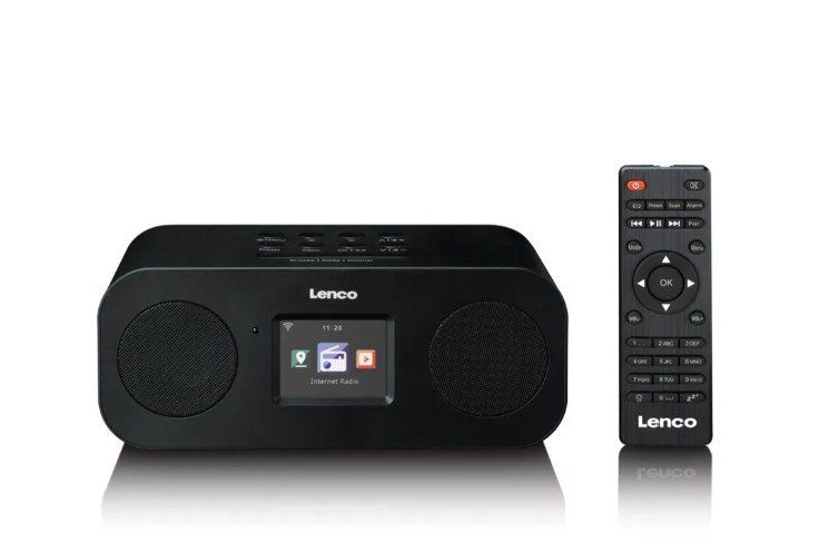 Lenco Radio: Lenco Internetradio DAB+ DIR-121BK, Color Display 2,4", WLAN – Nuovo (secondo la descrizione) da Bassersdorf venduto da COOL-AG