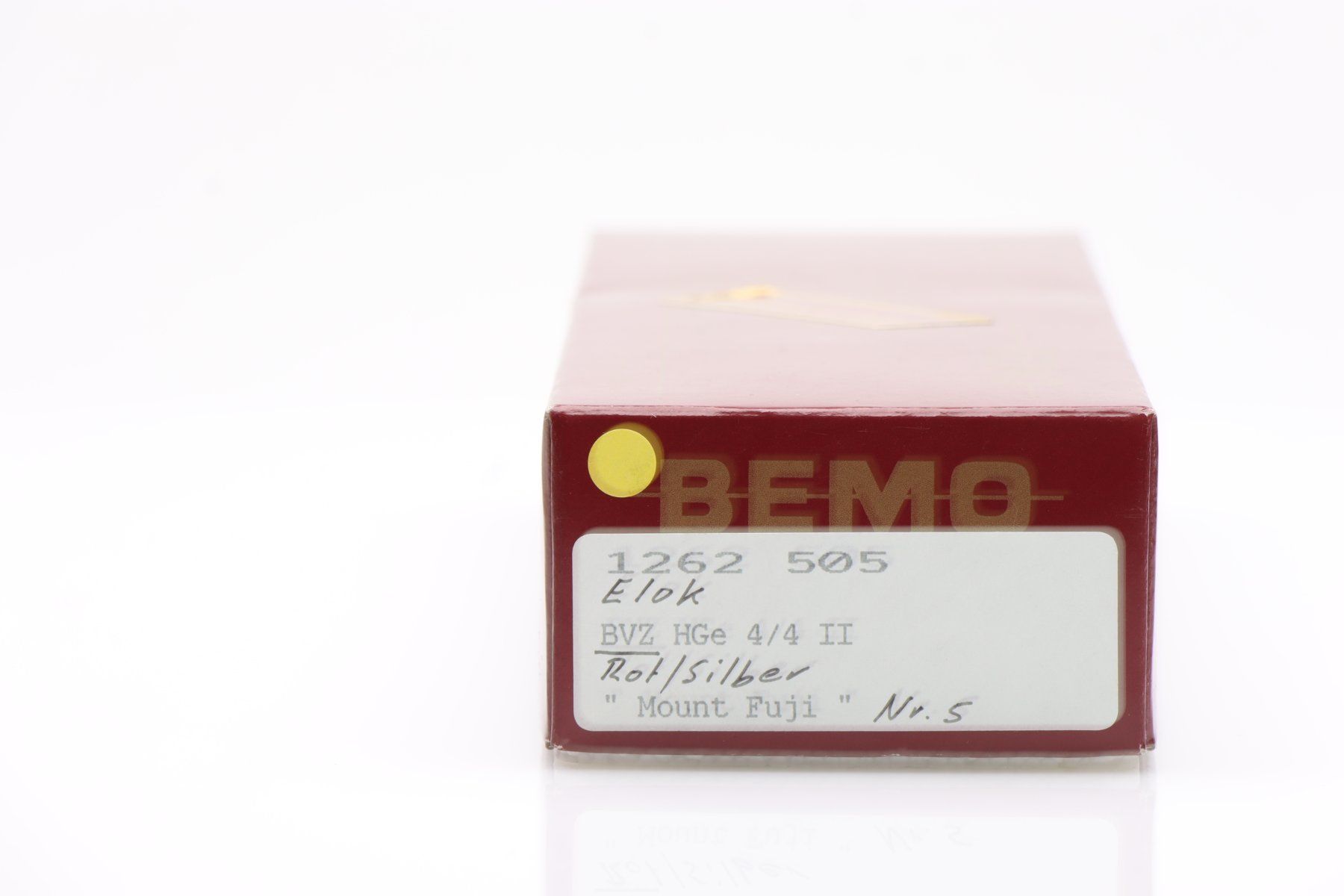 Bemo Modellini di ferrovie: Bemo 1262 505 BVZ HGe 4/4" Mount Fuji DC, H0m – Nuovo (secondo la descrizione) da Ried (Muotathal) venduto da Modellbahn.swiss 6