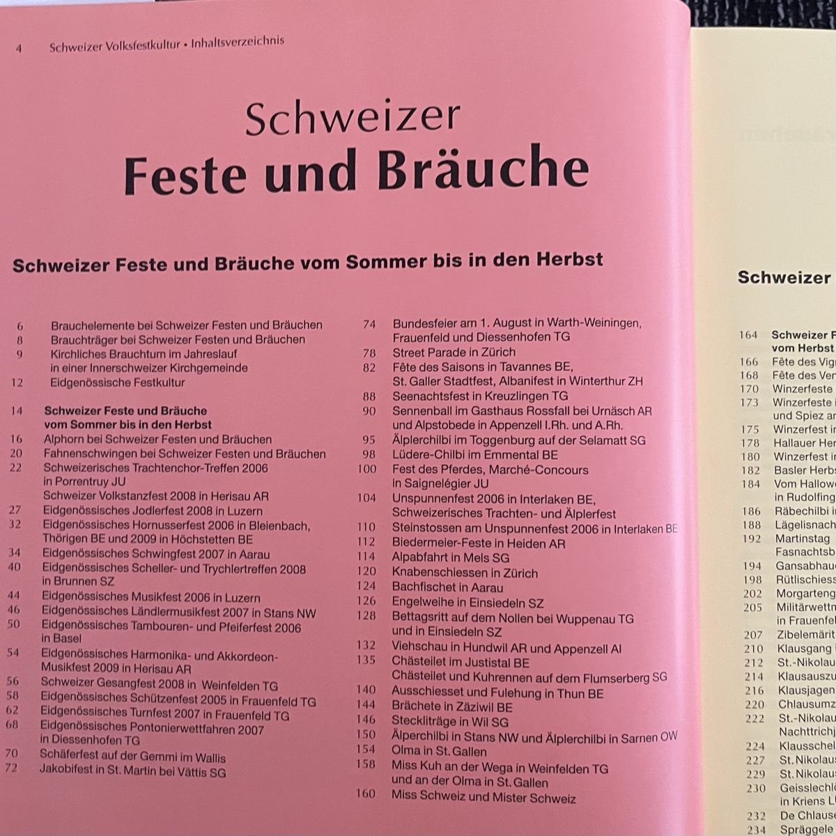 Libri: Schweizer Feste und Bräuche 2 Bücher – Usato da Schwyz venduto da rs-trend 3