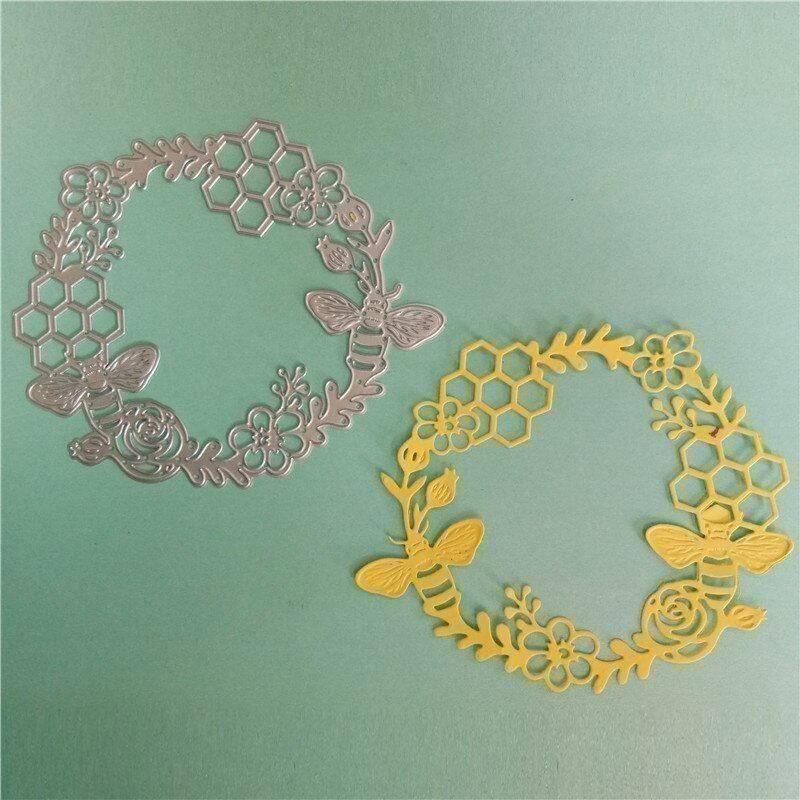Schablonen: BIENEN UND BLUMEN STANZSCHABLONE – Neu und originalverpackt aus Affoltern am Albis von scrapbooking 1