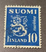 Finnland alte briefmarke
