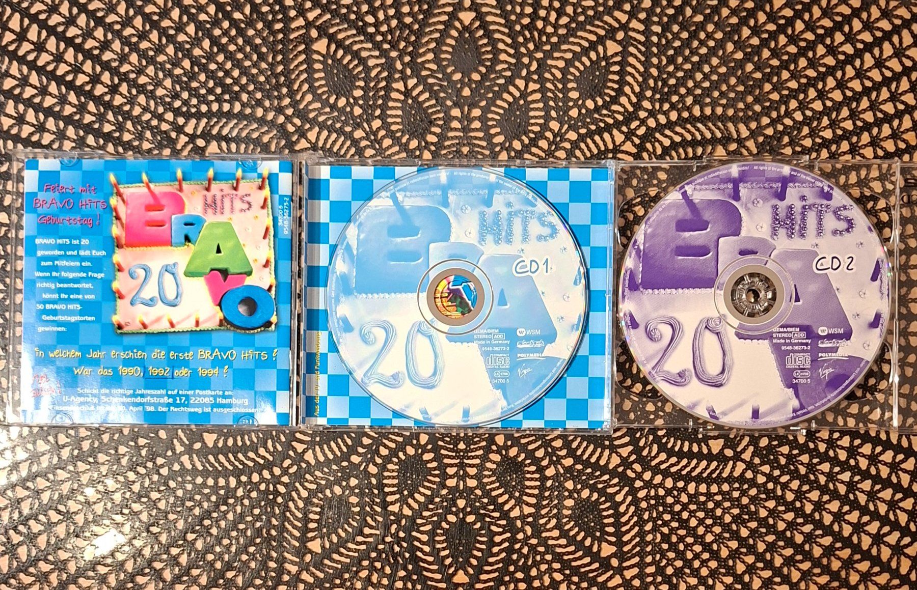 CD: Bravo Hits 20, Doppel CD, 1998, 2CD Hit Compilation, Sampler – Usato da Amriswil venduto da Celini3 2
