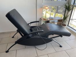 Ledersessel, Relaxsessel, elektr. verstellbar Möbel Bernet