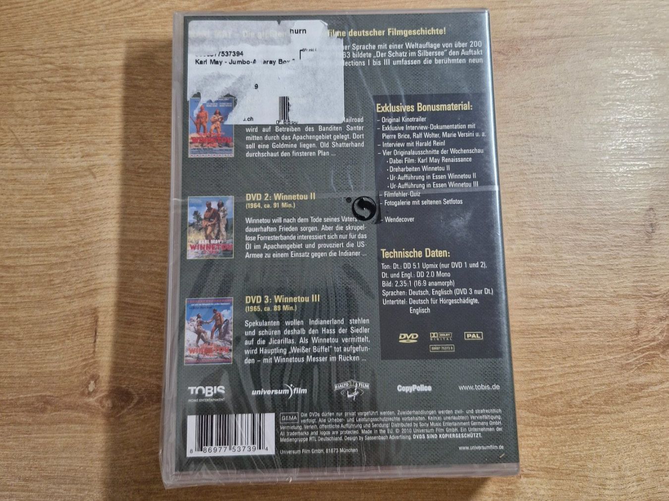 Tutti i DVDs: Karl May Collection 3 NEU DVD – Nuovo e nell'imballaggio originale da Pfungen venduto da Whitie 1