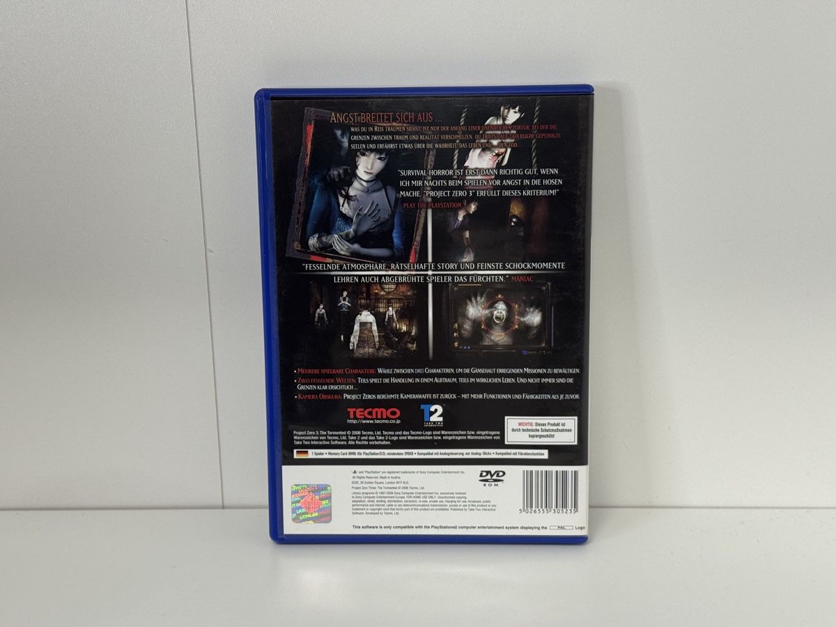 Giochi: Project Zero 3 The Tormented - PS2 Horror-Klassiker! – Usato da Herznach venduto da marco_0123 2