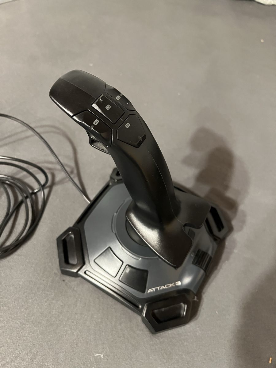 Logitech Controller: Logitech Attack 3 Sidestick – Usato da Dürrenroth venduto da Speedbird1 1