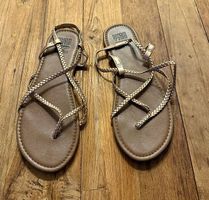 Billabong Damen-Sandalen in Bronze, Grösse 40