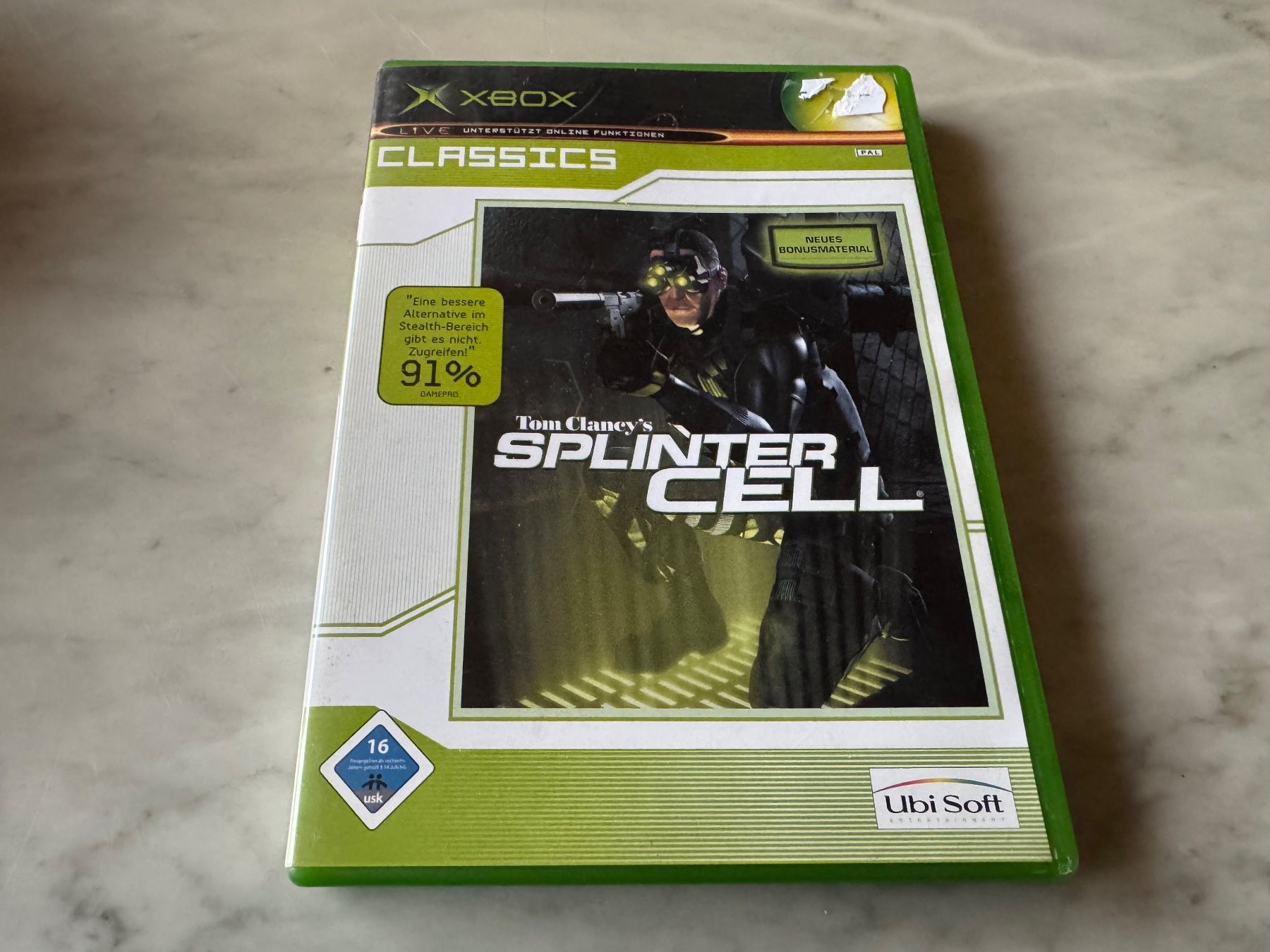 Microsoft Giochi: SPLINTER CELL SPIEL FÜR XBOX – Usato da hägendorf venduto da twilightprincess
