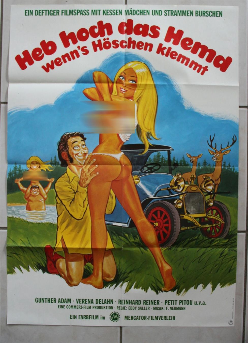 Poster & Bilder: Filmplakat, Poster "Heb hoch das Hemd" – Gebraucht aus Birrwil von brandschatz_birrwil