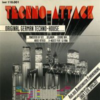 Various – Techno-Attack - Original German Techno-House - a
