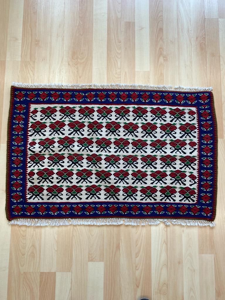 Kelim Tappeti: Schöner Vintage Kelim 89x56.cm – Nuovo (secondo la descrizione) da Sempach venduto da Star7