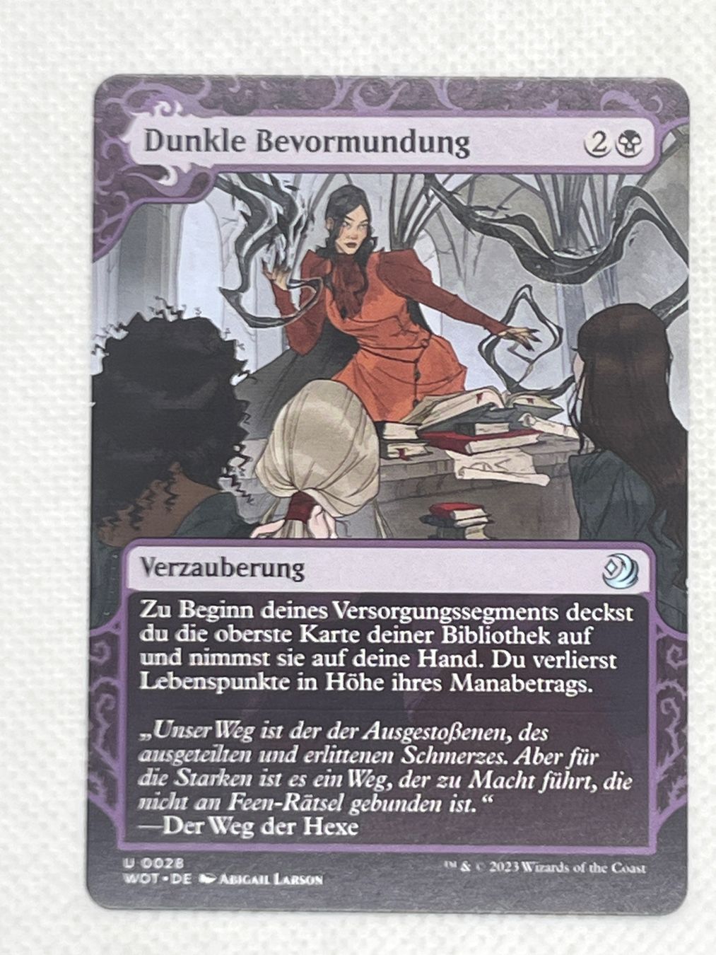 Magic The Gathering Carte collezionabili: Dunkle Bevormundung - Magic the Gathering - Selten! – Usato da Hinterkappelen venduto da Kim1992