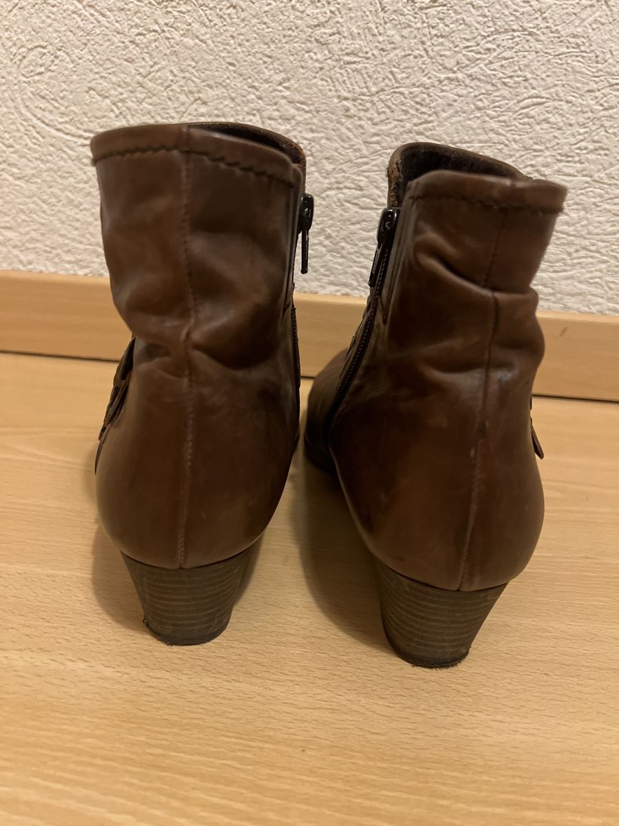 Gabor Scarpe da donna: Braune Leder Stiefeletten Gr. 39 – Usato da Brugg AG venduto da NathalieN 3