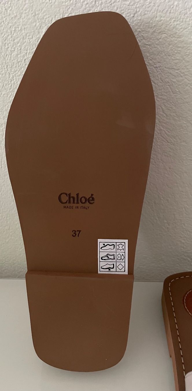 Chloé Scarpe da donna: Chloé Sandalen aus Leder Gr. 37 – Nuovo (secondo la descrizione) da Schaffhausen venduto da London114 2