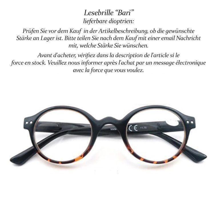 Brillen & Gläser: Lesebrille Bari +1.0 +3.5 +4.0 – Neu und originalverpackt aus Pfäffikon SZ von ANNAPURNA8091