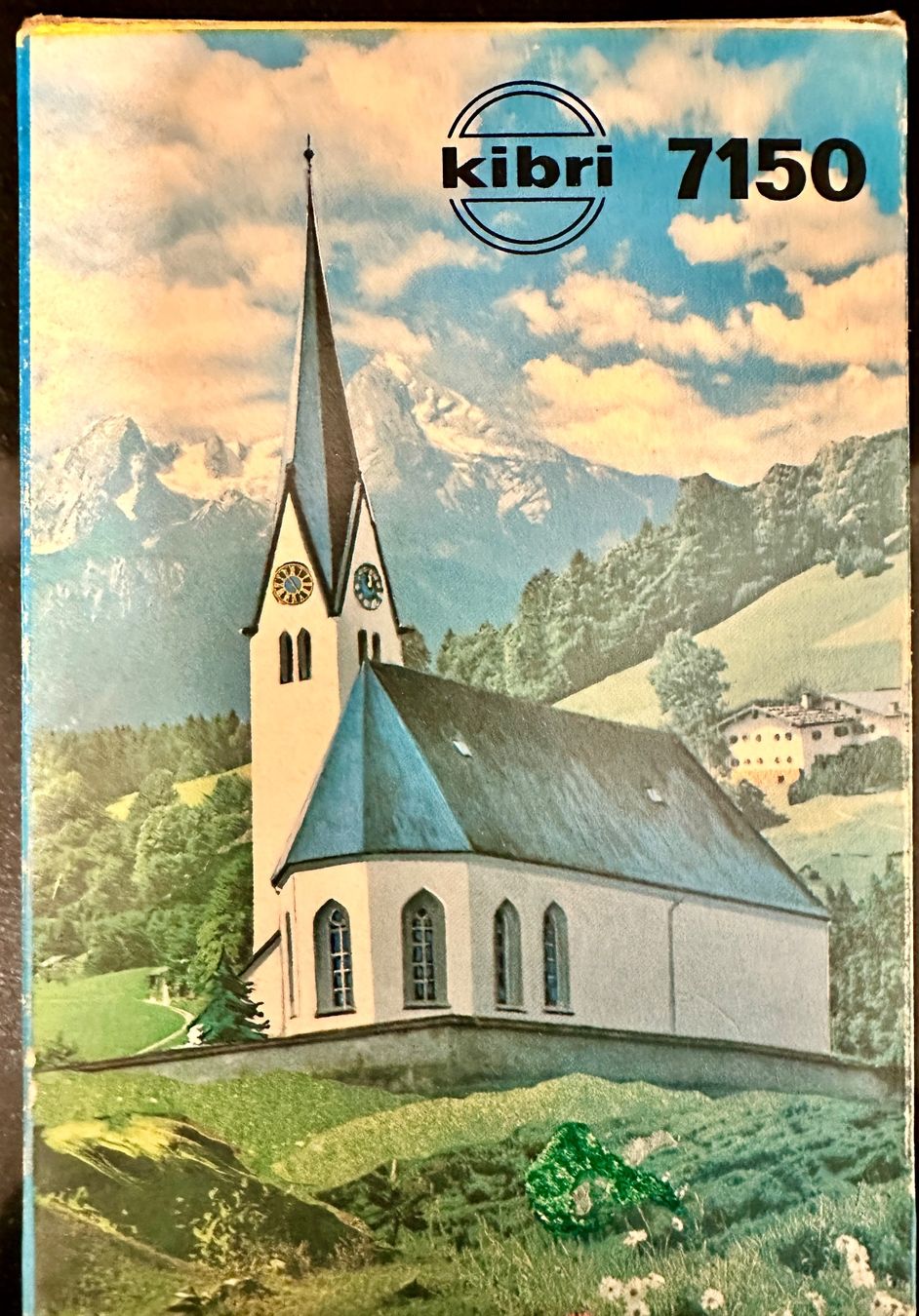 Kibri Modellini di ferrovie: Bausatz Kibri N B-7150 Kirche Kreuth DE – Nuovo e nell'imballaggio originale da Burgdorf venduto da Gedora