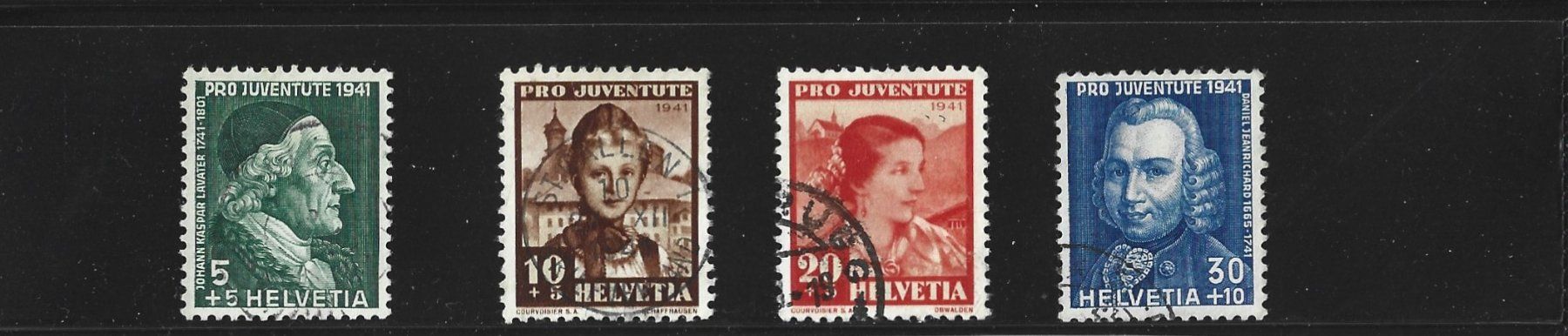Tous les timbres: 1941 Pro Juventute – D'occasion à Rheinau par loxis
