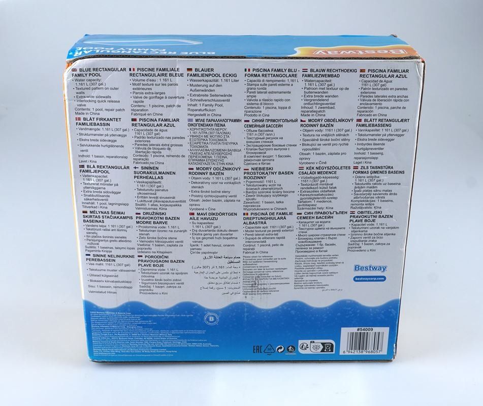 Bestway Piscines: Bestway Blue Rectangular Family Pool – Neuf (Voir description) à Rüti ZH par Restwert_Rueti_ZH 2
