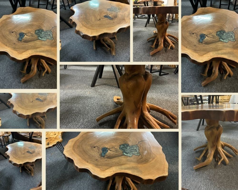 Tavoli: Echtholz Couchtisch mit Tischbeinen – Nuovo e nell'imballaggio originale da Herzogenbuchsee venduto da Centilmen 1
