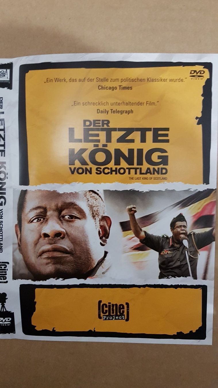 Alle DVDs: DVD Der letzte König von Schottland – Gebraucht aus Oetwil am See von fineli2