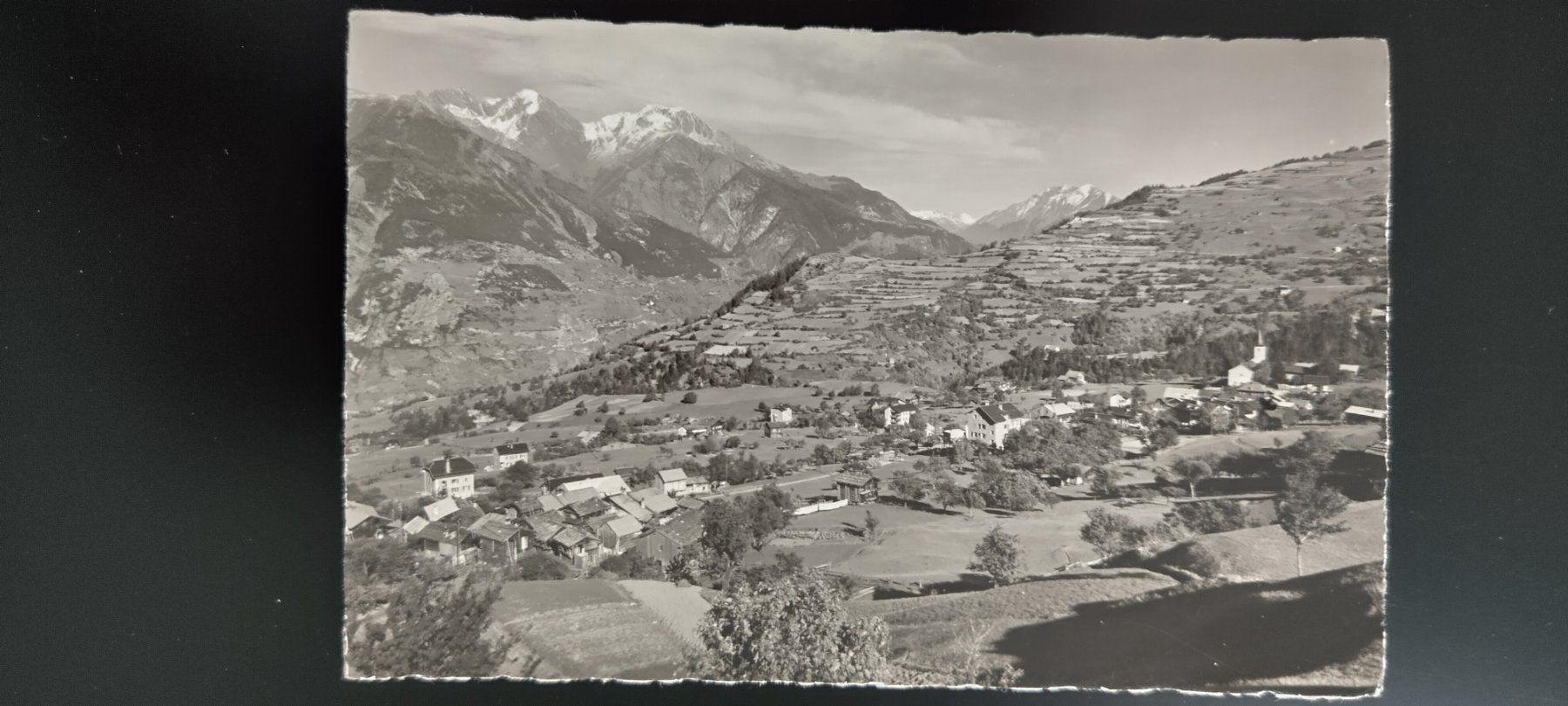 Cartoline postali: Unterbäch(Wallis) um ca. 1949? – Usato da Ohmstal venduto da Lebensfreude05