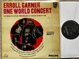 Erroll Garner – One World Concert LP SIGNIERT GEWASCHEN RAR