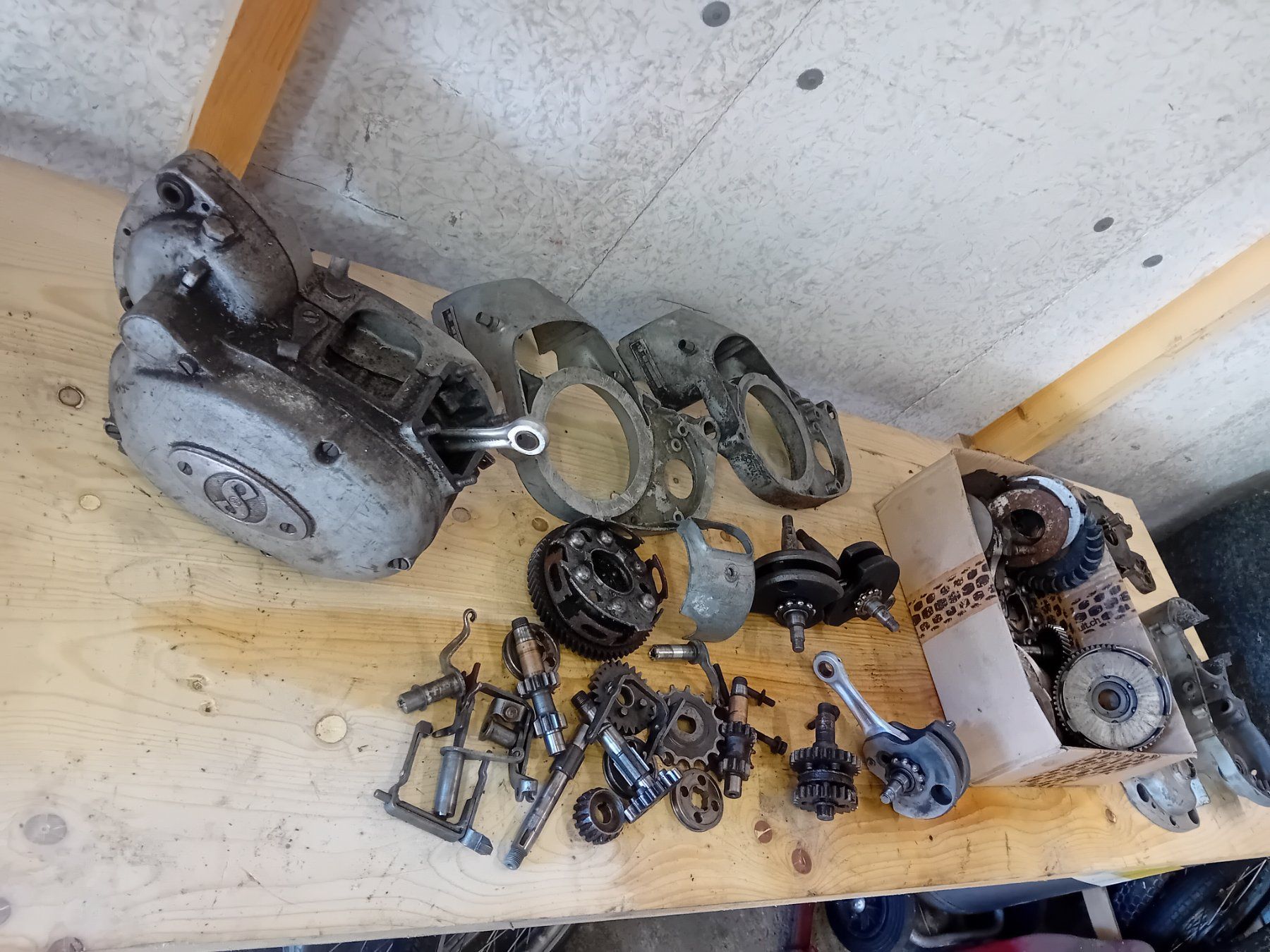Sachs Ciclomotori: Sachs 502 HG Motorenteile – Usato da Schwanden b. Brienz venduto da hoihoi03 1