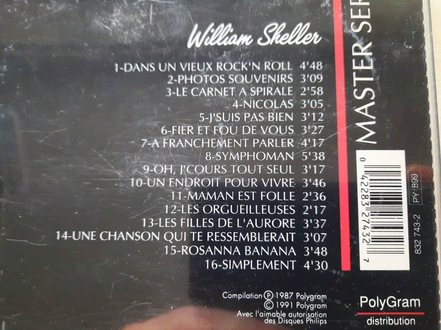 CD: CD William Sheller - Master Série – Usato da Pully venduto da bro_n52j 2