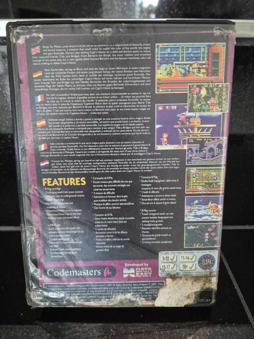 Sega Giochi: Jeu Havoc pour Sega Mega Drive,   – Usato da Mannens venduto da BargainLiquidation 1
