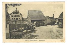 AK Bad Schönenbuch Schulhaus Feldpost Füs.Komp 1/74